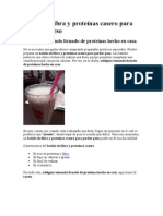 Batidos Dieteticos