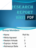 Research Methodology Subject