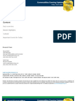 International Commodities Evening Update, July 12 2013