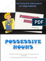 Possesive Nouns