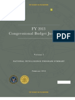 Spy Budget Fy13US Spy Budget FY2013 Vol 1 /WaPo Updated August 29, 2013 Read More At: HTTP://WWW - Bundespresse.com/ - Bundespresse