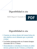 Digestibilidad in Situ