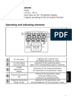 01D100 - MANUAL - ENG Sensor de Flotacion