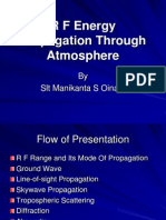 R F Energy Propagation Through Atmosphere: by SLT Manikanta S Oinam