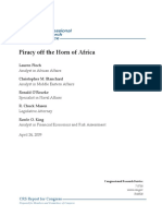 Congressional Research Service: Piracy Off The Horn of Africa