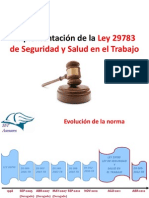 Implementación de La Ley 29783