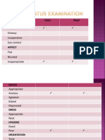 Mental Status Examination