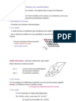 Notion de Base Cristalo