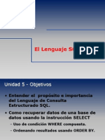 El Lenguaje SQL (DML - Subconsultas)