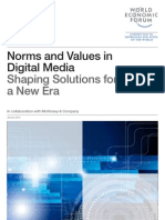 Norms and Values in Digital Media