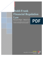 Dodd-Frank Act Honor Research