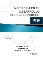 La Ingenieria y El Desarrollo Socioeconómico