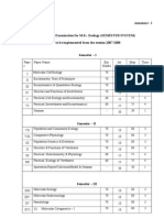 MSC Zoology KUK