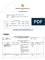 ITP C 005 (Structural Concrete)