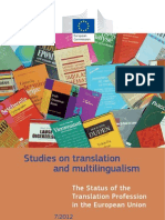 The Status of The Translation Profession