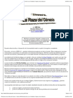 El Amanecer de La Raza Del Génesis - Nuestro DNA Extraterrestre y Los Verdaderos Orígenes de Las Especies