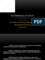 Determinants of Health