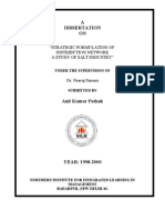 A Dissertation ON: "Strategic Formulation of Distribution Network A Study of Salt-Industry"