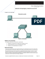 Laboratorio 2.6.1 Orientación de Topología y Creación de Una Red