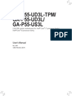 Manual Ga-p55-Ud3l (Us3l) - (TPM) v2.0