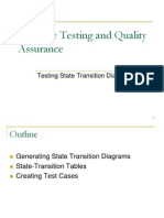 Software Testing and Quality Assurance: Testing State Transition Diagrams