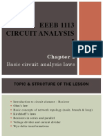 Basic Circuit Analysis Laws