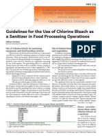 Food Processing Sanitizer