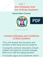 Unit 7-Common Diseases and Conditions of Body Systems