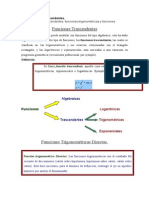 Funciones Trascendentes Funciones Trigonometricas y Funciones Exponenciales