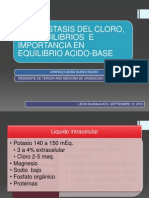 Homeostasis Del Cloro, Sus Desequilibrios Importancia Acido Final