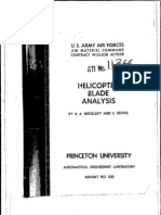 Helicopter Blade Analysis