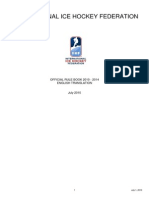 IIHF Rulebook 2010-2014