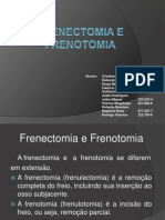 Frenectomia e Frenotomia