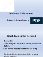 Business Environment Chapter 6 Demand ++