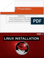 Red Hat Linux Installation and Root Password Cracking.