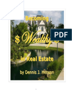 Becoming Wealthy in Real Estate