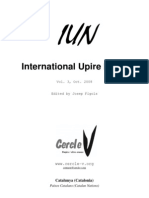 International Upire News: Vol. 3, Oct. 2008