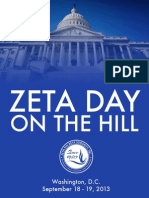 Zeta Day On The Hill Brochure 2013