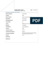 E-Receipt For State Bank Collect Payment