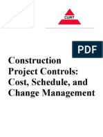 Construction Project Controls - Cost, Schedule and Change Management