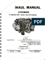 Lycoming O 360 O 540 Overhaul