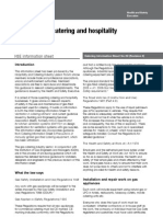 Gas Safety in Catering and Hospitality: HSE Information Sheet