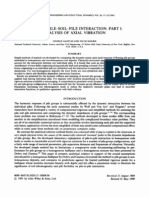 1991-Eesd - Dynamic Pile-Soil-Pile Interaction. Part 1 PDF