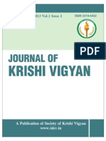 Journal of Krishi Vigyan Vol.1 Issue 2.