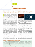 Up in Smoke - Nutrient Loss With Straw Burning