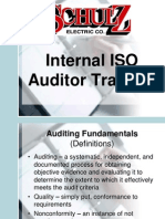 Internal ISO Auditor Training