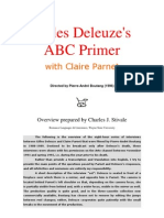 Gilles Deleuzes ABC Primer