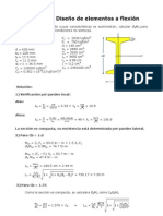 Ejemplo de Diseño de Una Viga de Sección Compacta