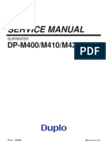 Manual Servicio Dp-m410