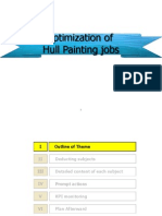 Optimization of Hull Painting Jobs